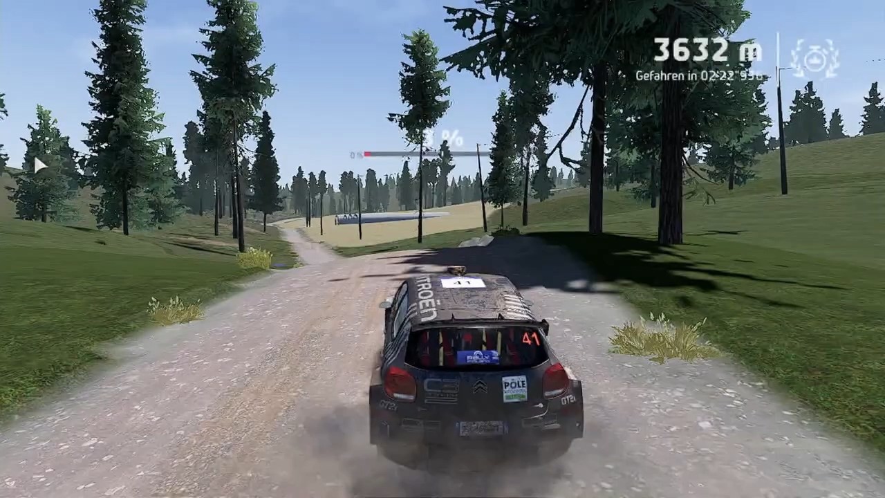 《WRC10》Switch版实机视频 画面过于简陋