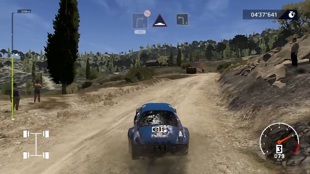 《WRC10》Switch版实机视频 画面过于简陋